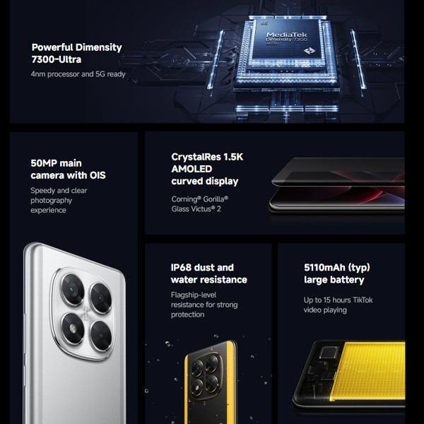 cc3398ce83681044eef16aae6217c098.jpeg Xiaomi Poco X7 5G (8GB+256GB | 12GB+512GB) Smartphone - Original 1 Year Warranty by Xiaomi Malaysia