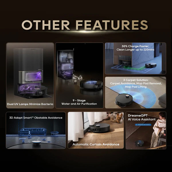 Dreame X50 Master Robot Vacuum - Original 2 Years Warranty by Dreame Malaysia
