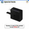 [TNG eWallet Special Deals] Samsung Power Adapter USB-C without Cable (25W) - Original by Samsung Malaysia
