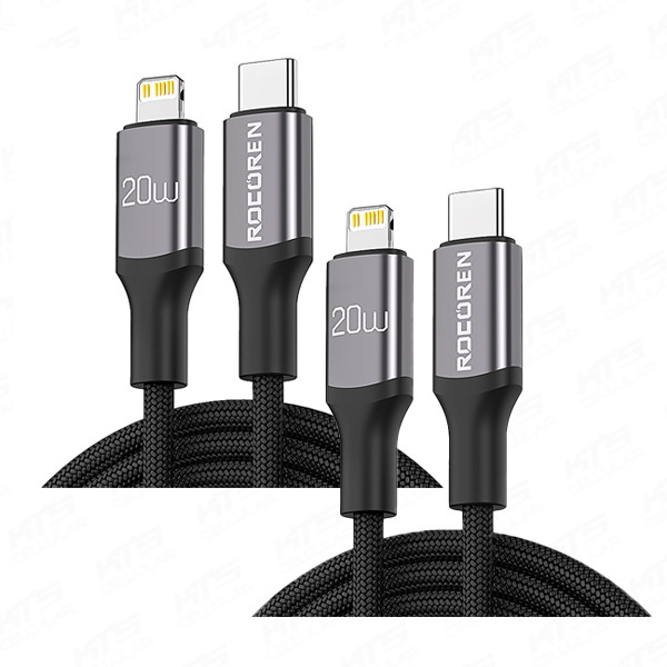 [BUNDLE DEALS] Rocoren Retro Series Fast Charge USB Cable C TO L - Original by Rocoren Malaysia