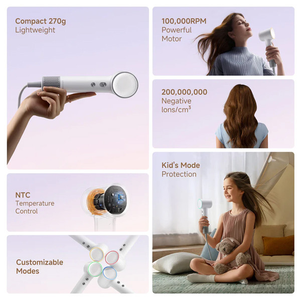 72f3c45d281113a914ac700fcc646197.jpeg Dreame Mini Hair Dryer - Original 2 Years Warranty by Dreame Malaysia