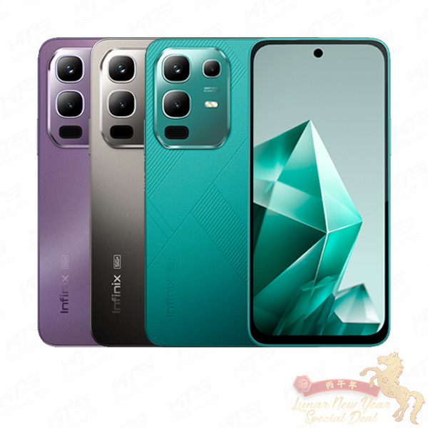Infinix Note 50X 5G (8GB+256GB) Smartphone - Original 1 Year Warranty by Infinix Malaysia