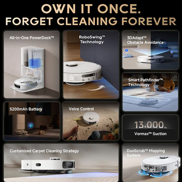 Dreame D20 Ultra Robot Vacuum - Original 2 Years Warranty by Dreame Malaysia