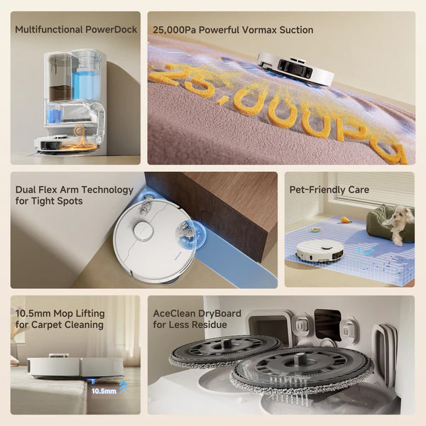 f1bdb703fc1ec51bc451d5941ecf0a03.jpeg Dreame L10s Ultra Gen 3 Robot Vacuum - Original 2 Years Warranty by Dreame Malaysia