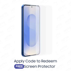 Smartphone with promotional screen protector