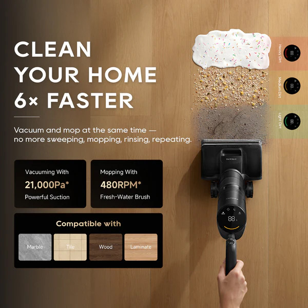 e15ec35c3c3e00b2b0a16590a70d7412.jpeg Dreame H13 FlexReach Wet Dry Vacuum - Original 2 Years Warranty by Dreame Malaysia