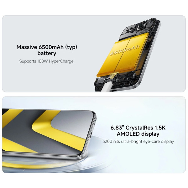 Poco M8 Pro 5G (8GB+256GB | 12GB+512GB) Smartphone - Original 1 Year Warranty by Poco Malaysia