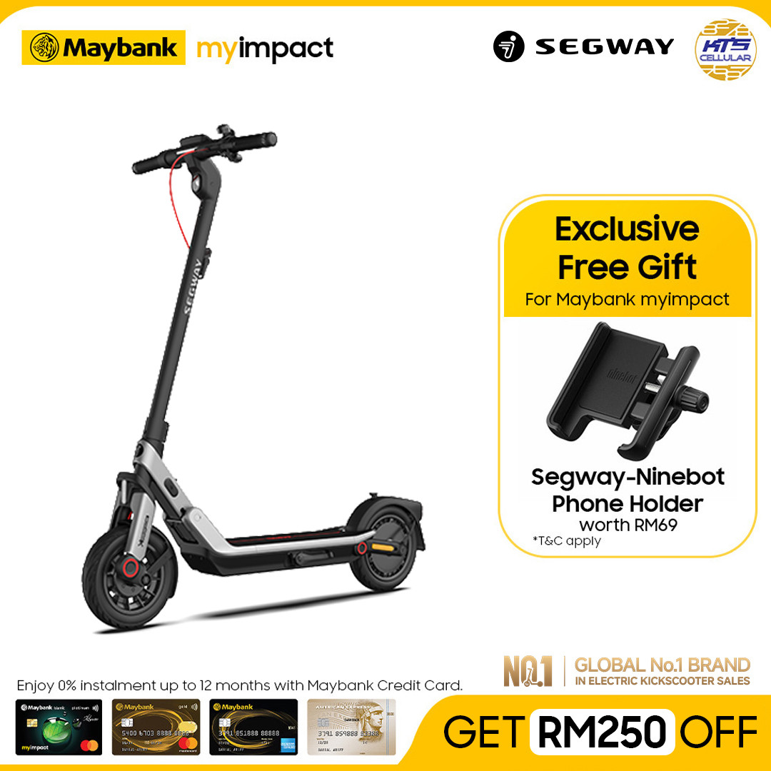 [PROMO] - Segway eKickScooter E3 Pro - Original 1 Year Warranty [MY SET]