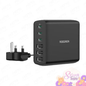 [iPhone Charging Set] Rocoren 5-in-1 Charging & Powerbank Set - Original by Rocoren Malaysia