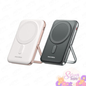 Rocoren Yase Magnetic Wireless Charging Mobile Power Supply 10000mAh - Original 1 Year Warranty by Rocoren Malaysia