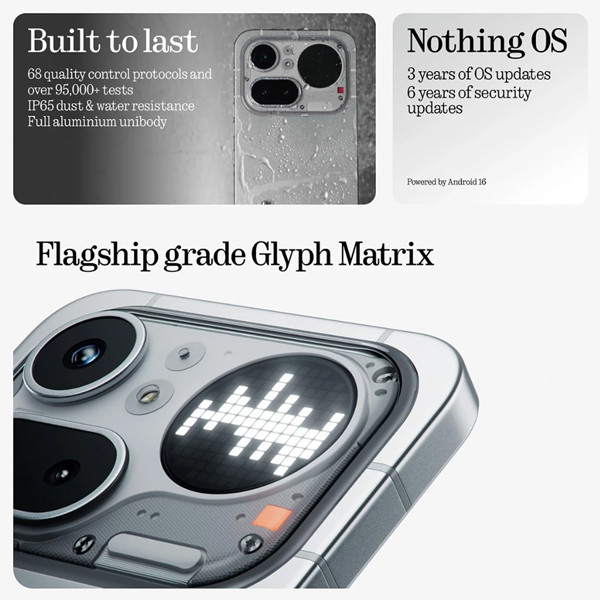 [PRE ORDER] Nothing Phone 4(a) Pro (12GB+256GB) Smartphone - Original 1 Year Warranty by Nothing Malaysia
