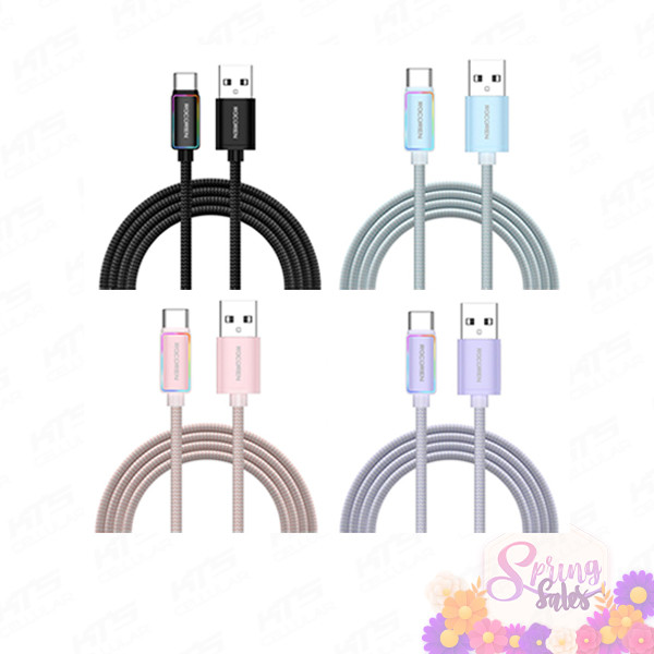 Rocoren Micai Series USB Cable A TO C 3A - Original 3 Months Warranty by Rocoren Malaysia