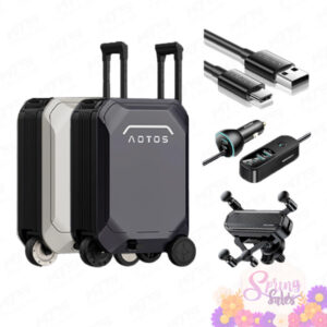 [BUNDLE DEAL] Aotos L2 Smart Riding Luggage & Rocoren Accessories