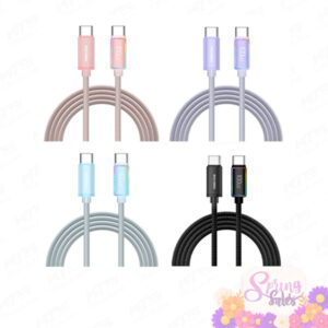 Rocoren Micai Series USB Cable C TO C 100W - Original 3 Months Warranty by Rocoren Malaysia