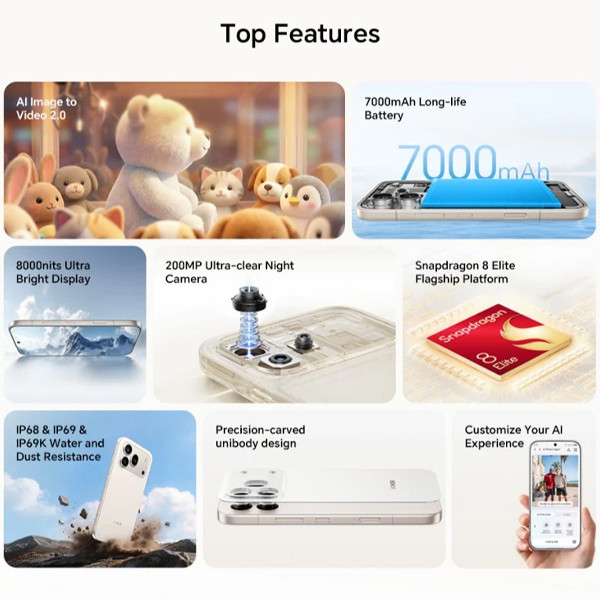 [PRE ORDER] Honor 600 Pro 5G (12GB+256/512GB) Smartphone - Original 1 Year Warranty by Honor Malaysia