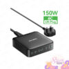 a93457b6b4da5fb0db53125d8182a3d6.jpeg Rocoren Desktop Fast Charger Station (6C) 150W (AC line 1.5m) - Original 1 Year Warranty by Rocoren Malaysia