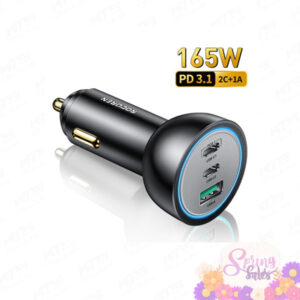 Rocoren Xingcan PD3.1 Car Charger 165W (2C+1A) - Original 6 Months Warranty by Rocoren Malaysia