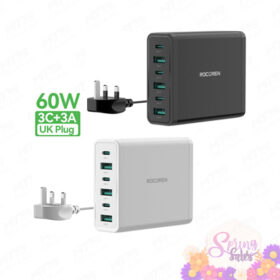[iPhone Charging Set] Rocoren 5-in-1 Charging & Powerbank Set - Original by Rocoren Malaysia