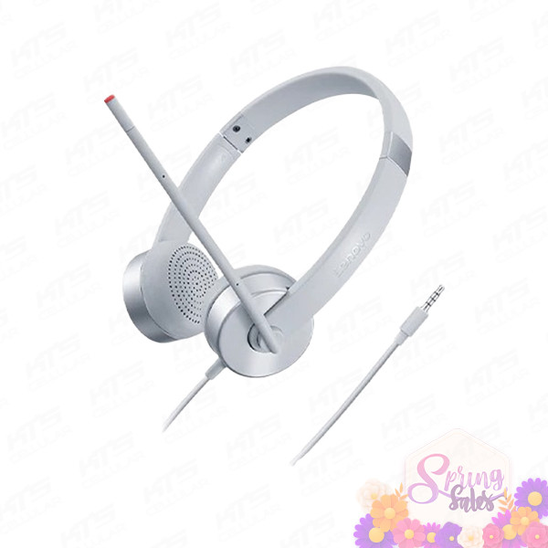 LENOVO 100 STEREO ANALOG HEADSET (Part Number: GXD1B60597) - 1 Year Warranty by Lenovo Malaysia
