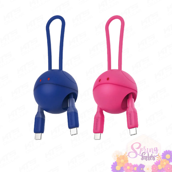 Momax Pinpop Haro Find My  Locator Tracker With Built-In USB-C to USB-C Cable - Original 1 Year Warranty by Momax Malaysia