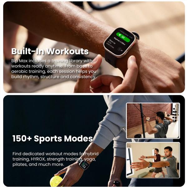 Amazfit Bip Max Outdoor Offline Maps & Navigation Smartwatch, Original 1 Year Warranty by Amazfit Malaysia