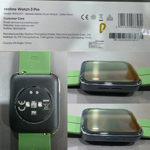 [Display Unit] Realme Watch 3 Pro Bluetooth Smartwatch - S/N: 230323592107000721