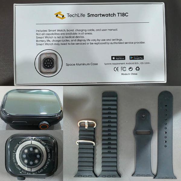 [Display Unit] Techlife Smart Watch T18C - Original by Techlife Malaysia