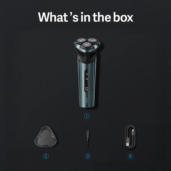 FLYCO Electric Shaver FS929 3 Heads Rotary - Original 2 Years Warranty by FLYCO Malaysia