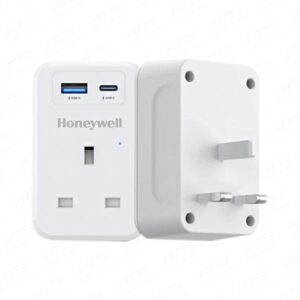 Honeywell 1 Outlet Surge Cube with 1xType C with PD & 1xUSB - Original 2 Years Warranty by Honeywell Malaysia