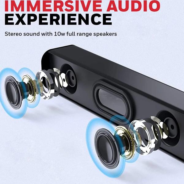 Honeywell Moxie V500 Wired Soundbar - Original 2 Years Warranty by Honeywell Malaysia