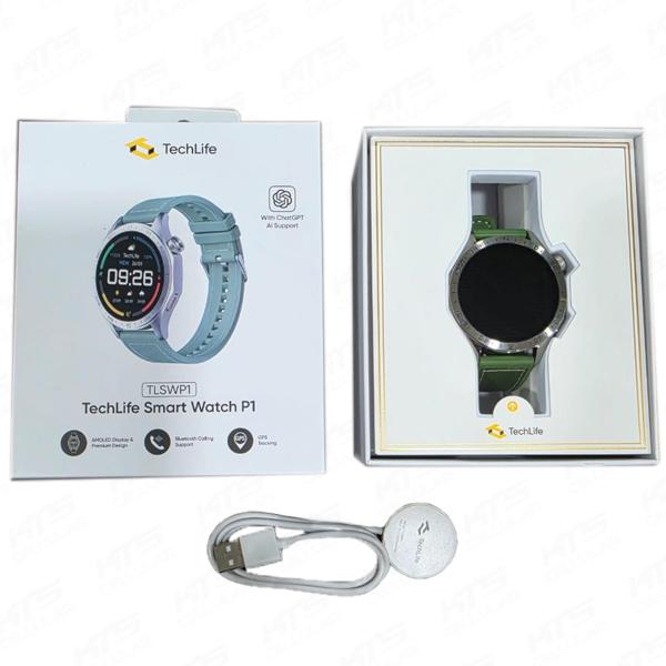 [Display Unit] Techlife Smart Watch P1 - S/N: TLSWP10009R6300384BE