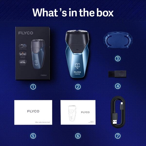 3b13b54cdd758f30c3e0831a90115f2d.jpeg FLYCO Portable Electric Shaver FS889 2 Heads Rotary - Original 2 Years Warranty by FLYCO Malaysia