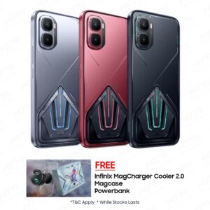 [READY STOCK] Infinix GT 50 Pro 5G (12GB+256/512GB) Smartphone - Original 1 Year Warranty by Infinix Malaysia