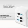 Honeywell Universal World Travel Adapter 38W - Original 3 Years Warranty by Honeywell Malaysia