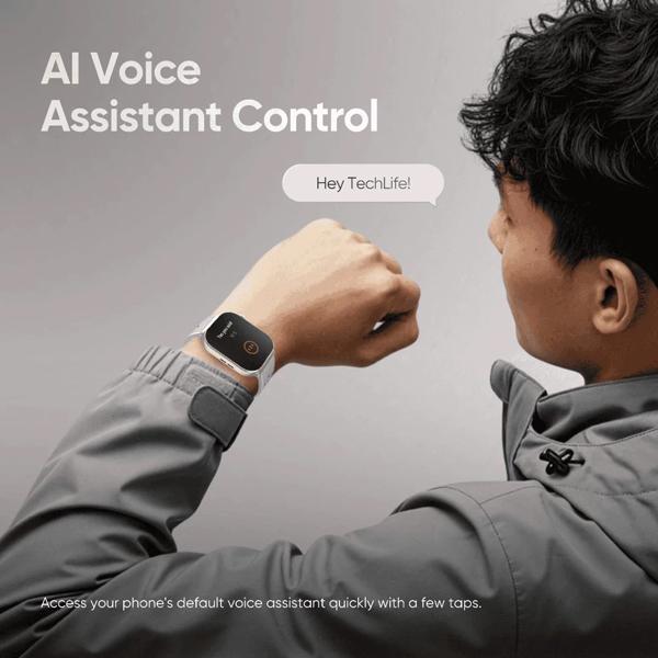 Techlife Smart Watch L2 AI Voice Assistance Smartwatch - Original 1 Year Warranty by Techlife Malaysia