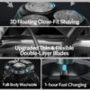 FLYCO Electric Shaver FS929 3 Heads Rotary - Original 2 Years Warranty by FLYCO Malaysia