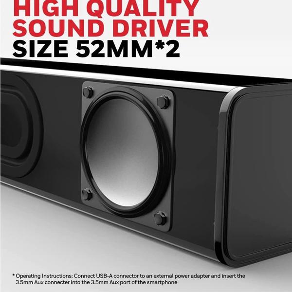 Honeywell Moxie V500 Wired Soundbar - Original 2 Years Warranty by Honeywell Malaysia