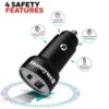 d4c260255199bd5853e8760695959daa.jpeg Honeywell Micro CLA Smart Car Charger Dual Ports 1xType C & 1xUSB A (18W/38W) - Original 3 Years Warranty by Honeywell Malaysia