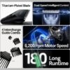 e677b442b7837ca917bcb29c970963bc.jpeg FLYCO Hair Clipper FC5908 Titanium Plated Ceramic Blade - Original 2 Years Warranty by FLYCO Malaysia