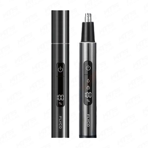 FLYCO Nose Trimmer FS5616 Smart LED Display - Original 2 Years Warranty by FLYCO Malaysia