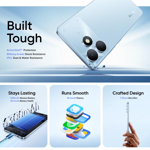 0c3a8cfe841066ea7d88bccfc87ec3bd.jpeg Realme Note 80 (4GB+64GB) Smartphone - Original 1 Year Warranty by Realme Malaysia