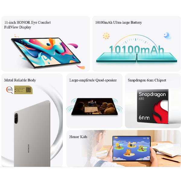 867cb9ab50dfada772f0efbfa4703113.jpeg Honor Pad X8b LTE (6GB+128GB | 8GB+256GB) Tablet - Original 1 Year Warranty by Honor Malaysia