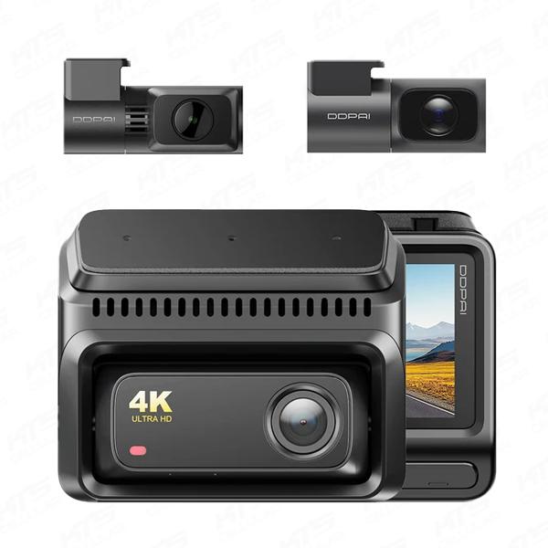 DDPAI Z60T 3-Channel 4K Super Capacitor GPS Dash Cam - Original 18 Months Warranty by DDPAI Malaysia