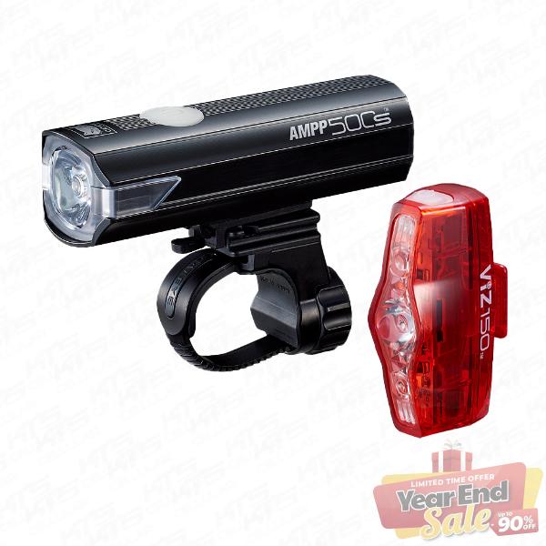 CatEye AMPP500S & ViZ150 Combo Kit - Original 2 Years Warranty by Cat Eye Malaysia