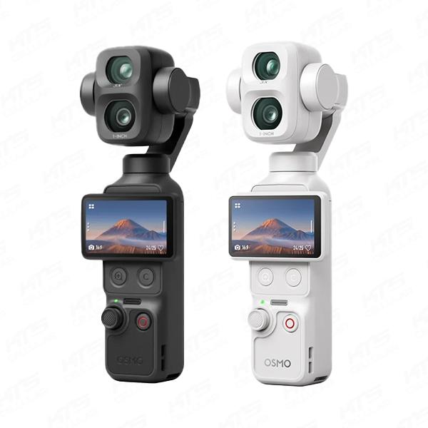 dji osmo pocket 4p handheld camera in black and pearl white malaysia
