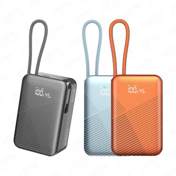 Infinix GT Power Pod 10K 45W Max Charging Powerbank - Original 1 Year Warranty by Infinix Malaysia