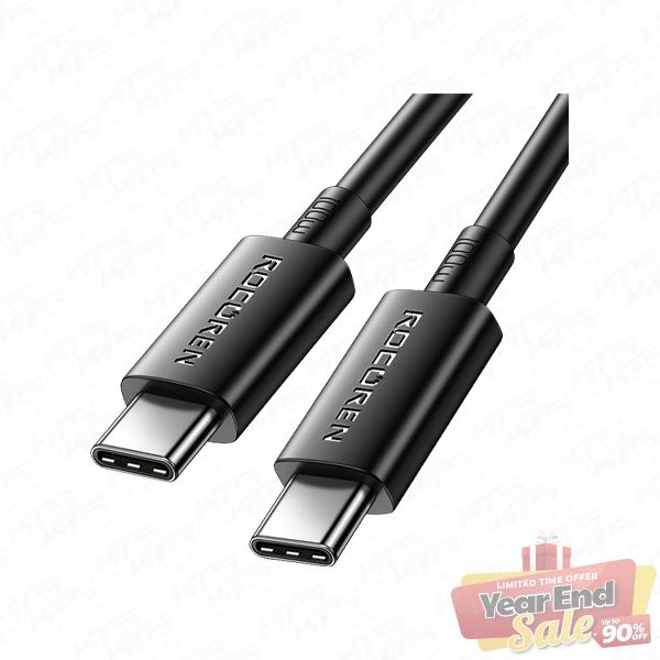 Rocoren Jianyi Series USB Cable C TO C 240W - Original 3 Months Warranty by Rocoren Malaysia