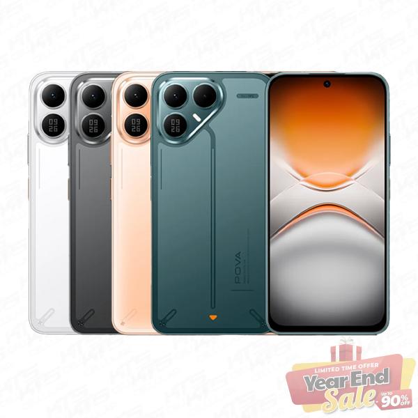 Tecno Pova 8 5G (8GB+256GB) Smartphone - Original 1 Year Warranty by Tecno Malaysia
